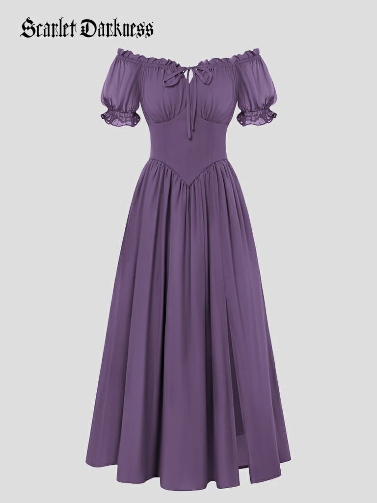 milkmaid dress purple ASTR the Label Adilene Dress in Yellow