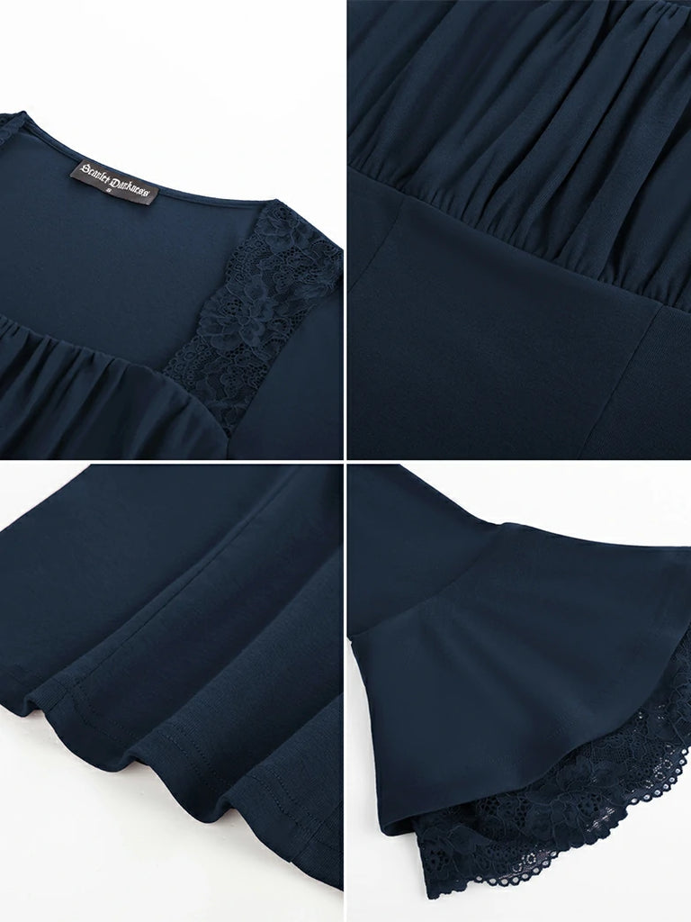 Scarlet Darkness Women 2025 Halloween Victorian Long Sleeve Shirts