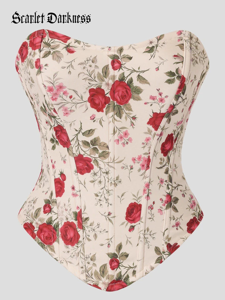 Floral Corset Bodice
