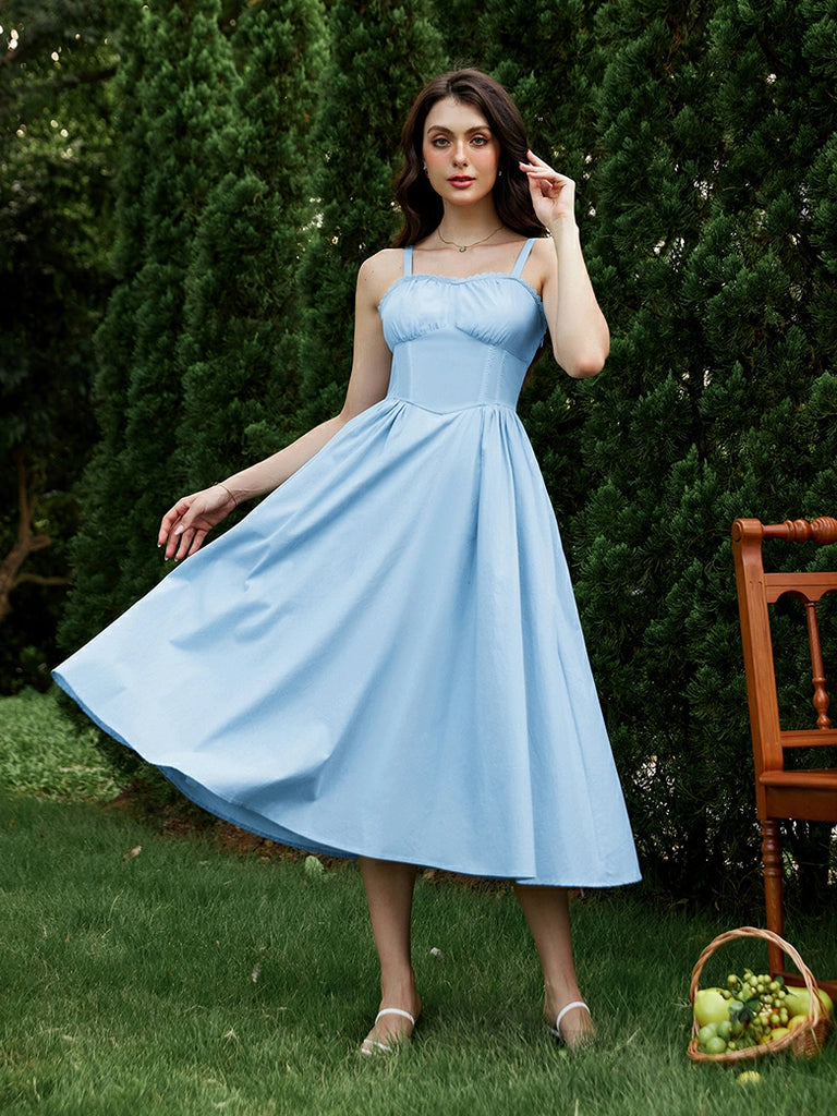 Scarlet Darkness Emily in Paris Pocket Corset Dress for Wedding
