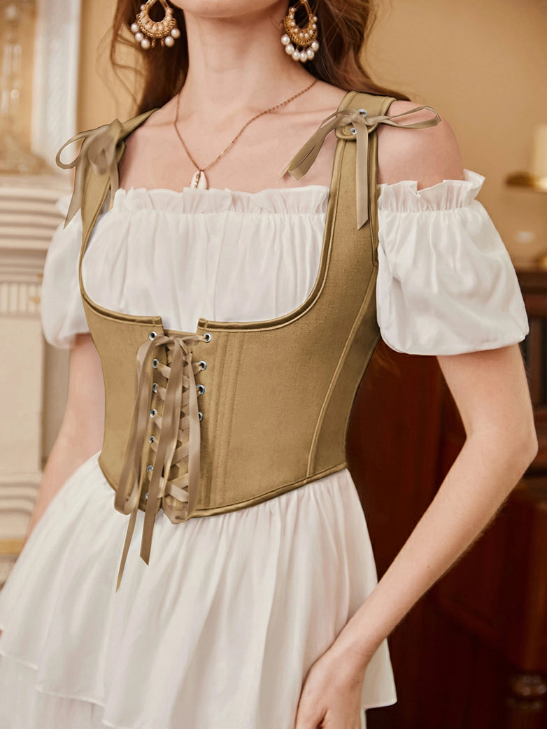 Scarlet Darkness Renaissance 11 Bones Under Bust Top Bustier