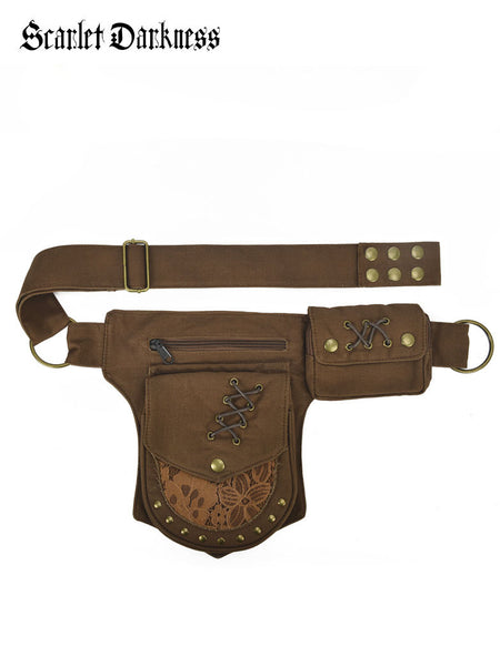 Aazon.co: Renaissance Belts Viking Belt Waist Bag Leather Pouch - View #9