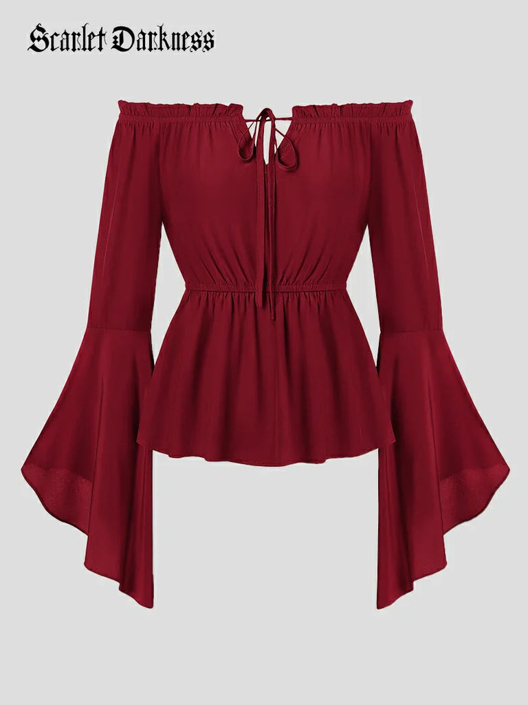 Scarlet Darkness Crimson Peak X Vampire Gothic Costume Scarlet Darkness