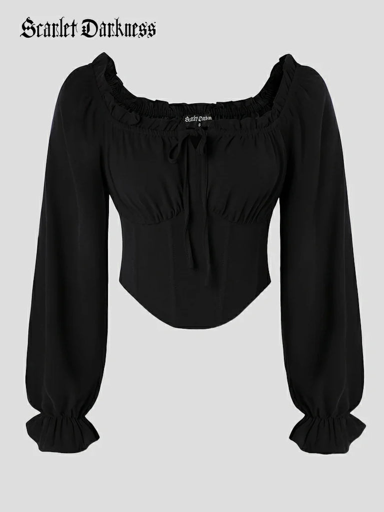 Scarlet Darkness Crimson Peak X Vampire Gothic Costume Scarlet Darkness