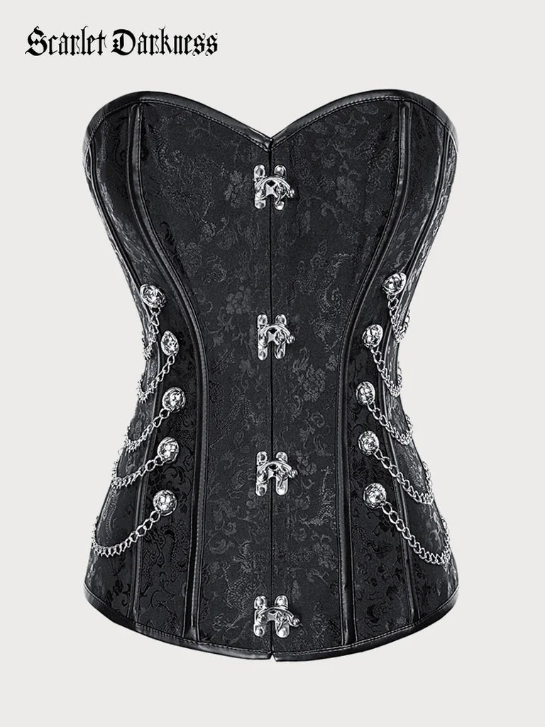 Boned Corset “Secret Garden”  Boned corsets, Medieval clothing, Concept  clothing
