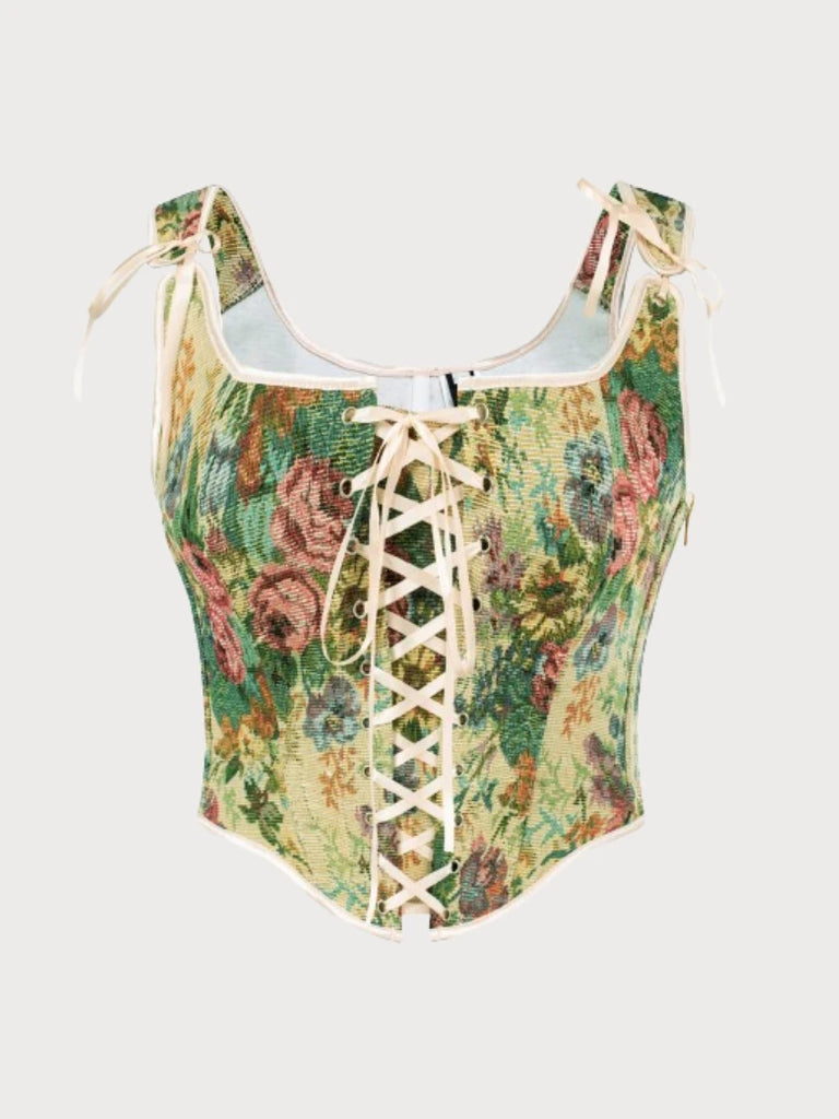 SCARLET DARKNESS Corset Renaissance pour femme avec lacets SCARLET DARKNESS Corset Renaissance pour femme avec lacets
