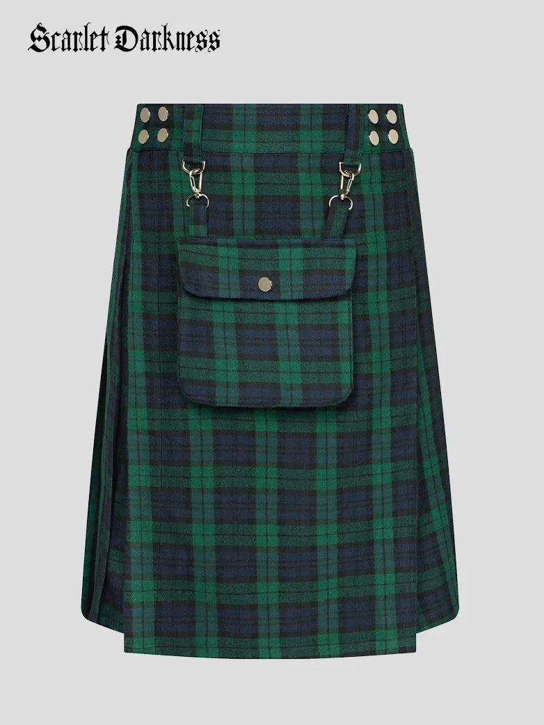 その他 Fear Of God Tartan Kilt / Skirt 4th Scottish-Mens-Tartan-Utility-