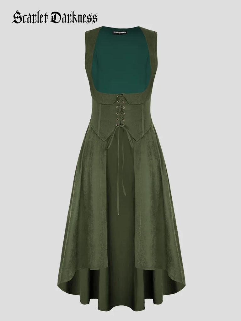Scarlet Darkness Renaissance Dresses with Pockets Scarlet Darkness Renaissance Dresses with Pockets