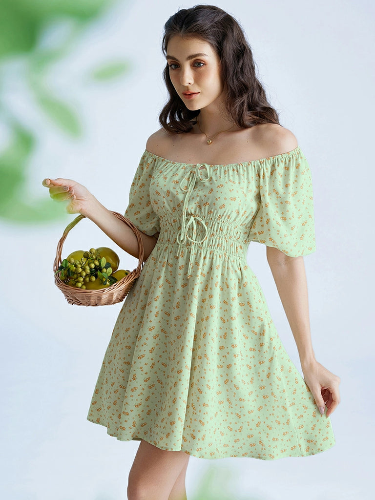 Scarlet Darkness Victorian Flared Mini Corset Party Dress