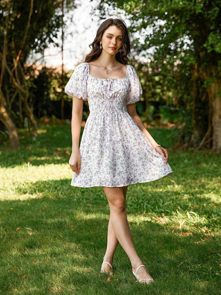 Scarlet Darkness Victorian Flared Mini Corset Party Dress