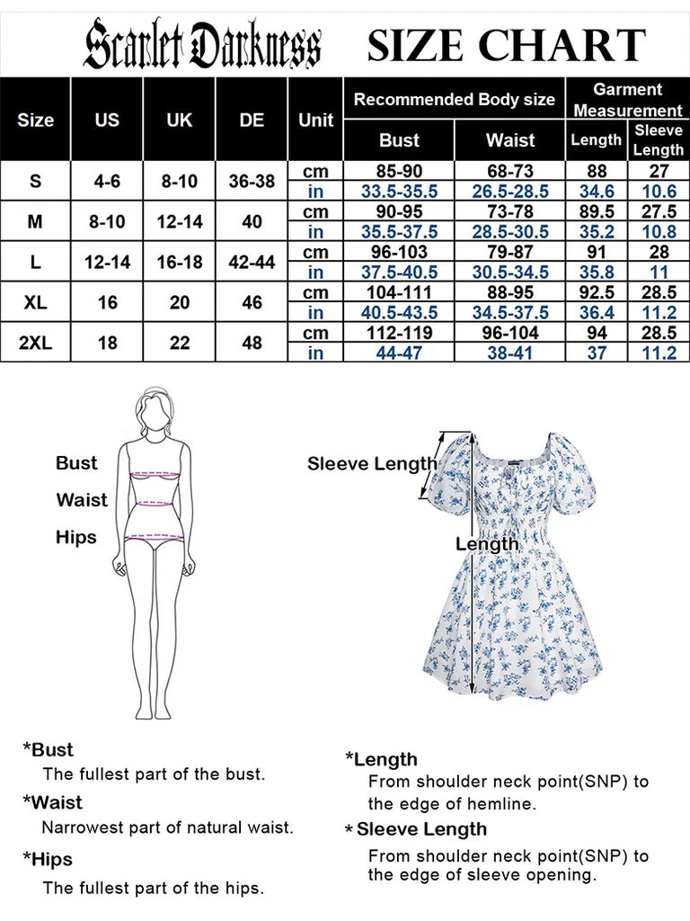 Scarlet Darkness Victorian Flared Mini Corset Party Dress