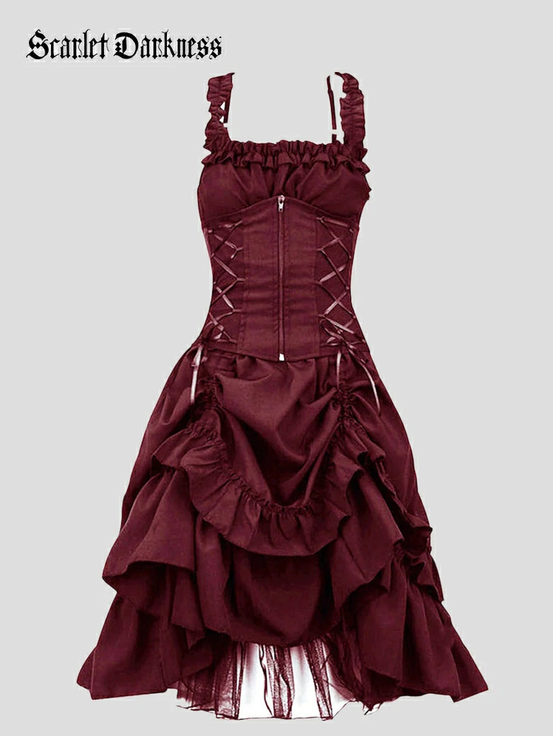 Luna Lange zomerjurk Scarlet Splendida Groen - Textiel Jurken Dames € 97,50