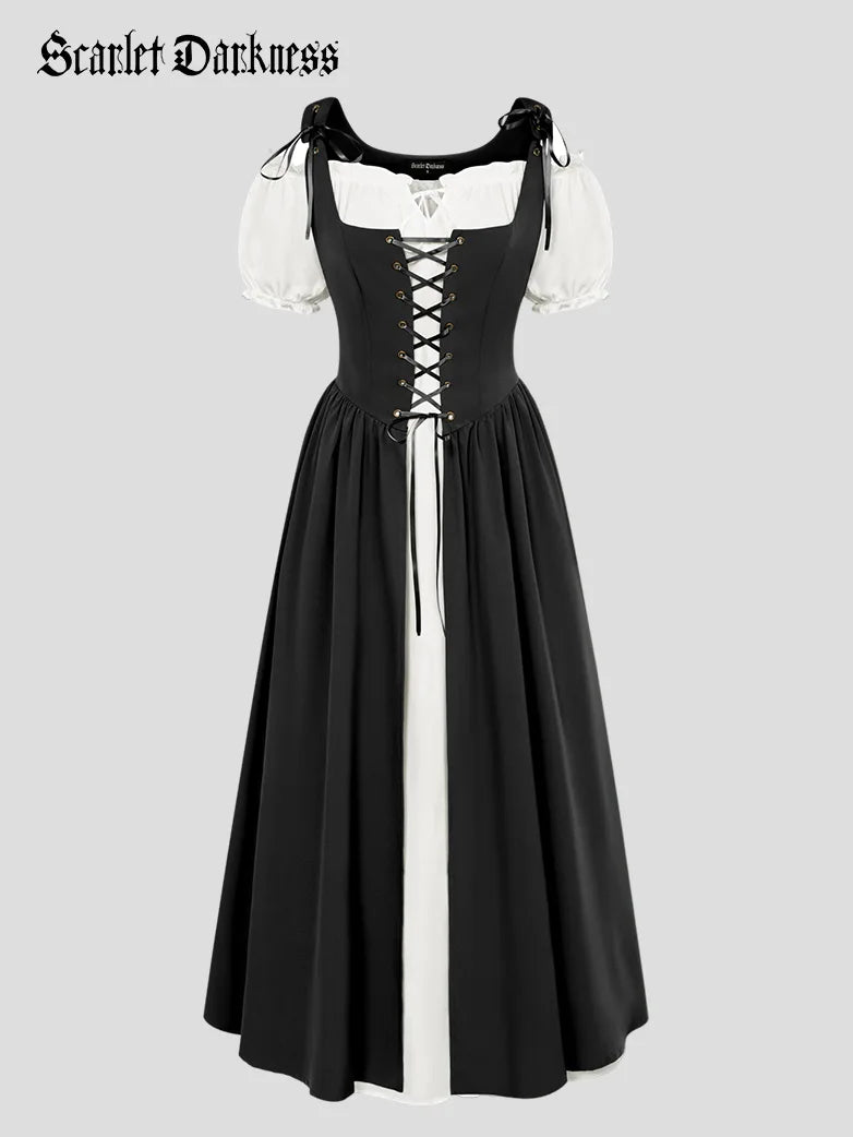 Scarlet Darkness Renaissance Dresses with Pockets Scarlet Darkness Renaissance Dresses with Pockets