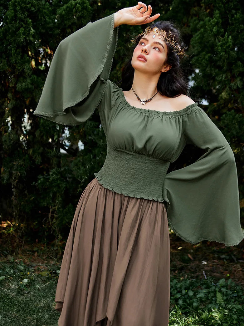 Renaissance Costume Women Scarlet Darkness Renaissance Peasant