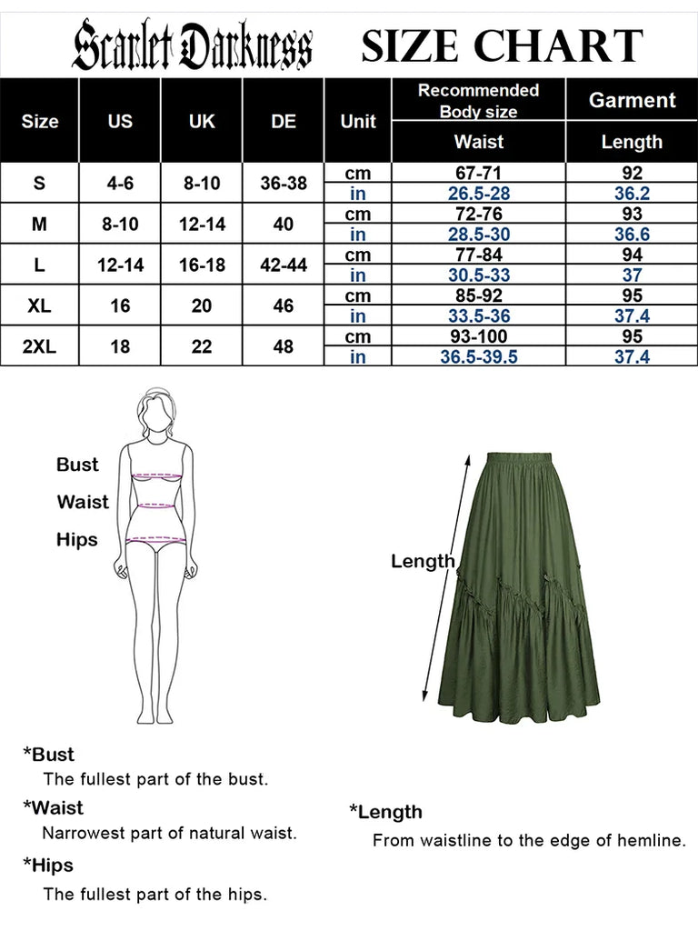 SCARLET DARKNESS Middeleeuwse damesjurk met vetersluiting en pofmouwen, hoge taille, renaissance-maxi-jurken, Donkergroen, M SCARLET DARKNESS Middeleeuwse damesjurk met vetersluiting en pofmouwen, hoge taille, renaissance-maxi-jurken, Donkergroen, M