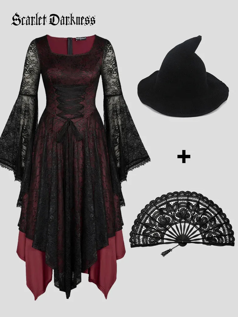 Scarlet Darkness Halloween Witch Costume SCARLET DARKNESS